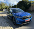 Синий Шкода Enyaq iV, объемом двигателя 0 л и пробегом 77 тыс. км за 29900 $, фото 8 на Automoto.ua