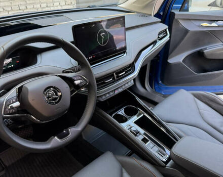 Синий Шкода Enyaq iV, объемом двигателя 0 л и пробегом 77 тыс. км за 29900 $, фото 22 на Automoto.ua