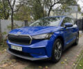 Синий Шкода Enyaq iV, объемом двигателя 0 л и пробегом 21 тыс. км за 24200 $, фото 1 на Automoto.ua