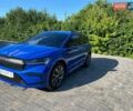 Синий Шкода Enyaq iV, объемом двигателя 0 л и пробегом 21 тыс. км за 34500 $, фото 1 на Automoto.ua