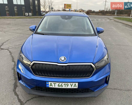 Синій Шкода Enyaq iV, об'ємом двигуна 0 л та пробігом 21 тис. км за 23000 $, фото 4 на Automoto.ua