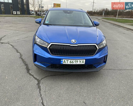 Синій Шкода Enyaq iV, об'ємом двигуна 0 л та пробігом 21 тис. км за 23000 $, фото 5 на Automoto.ua