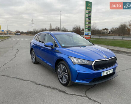 Синій Шкода Enyaq iV, об'ємом двигуна 0 л та пробігом 21 тис. км за 23000 $, фото 6 на Automoto.ua