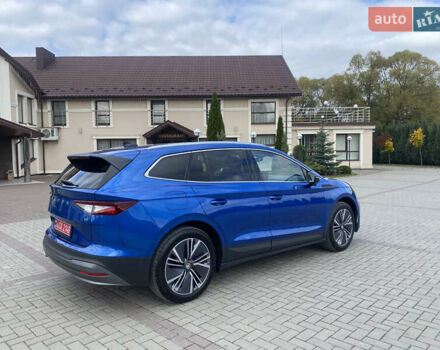 Синий Шкода Enyaq iV, объемом двигателя 0 л и пробегом 20 тыс. км за 24500 $, фото 6 на Automoto.ua