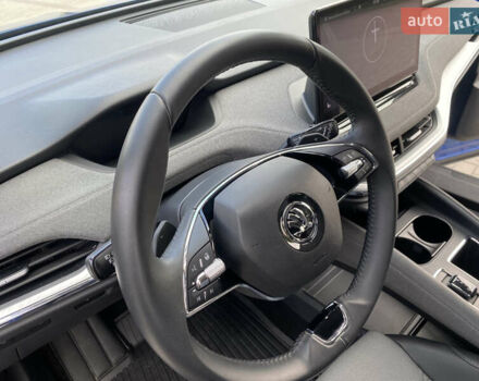 Синий Шкода Enyaq iV, объемом двигателя 0 л и пробегом 20 тыс. км за 24500 $, фото 24 на Automoto.ua