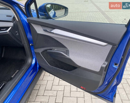 Синий Шкода Enyaq iV, объемом двигателя 0 л и пробегом 20 тыс. км за 24500 $, фото 18 на Automoto.ua