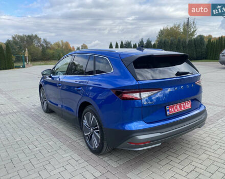 Синий Шкода Enyaq iV, объемом двигателя 0 л и пробегом 20 тыс. км за 24500 $, фото 12 на Automoto.ua
