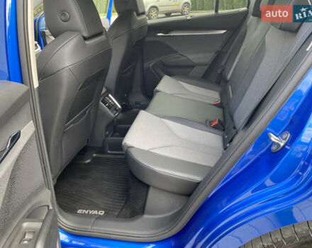 Синий Шкода Enyaq iV, объемом двигателя 0 л и пробегом 20 тыс. км за 24500 $, фото 26 на Automoto.ua