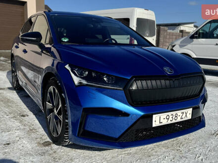Шкода Enyaq iV 2021 в Березно на Automoto.ua Синий Шкода Enyaq iV, объемом двигателя 0 л и пробегом 195 тыс. км за 21900 $, фото 1 на Automoto.ua
