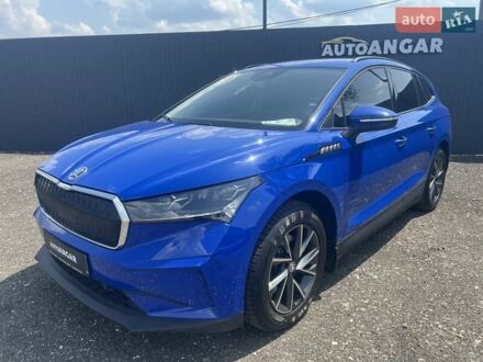 Шкода Enyaq iV 2021 в Киеве на Automoto.ua Синий Шкода Enyaq iV, объемом двигателя 0 л и пробегом 88 тыс. км за 18900 $, фото 1 на Automoto.ua