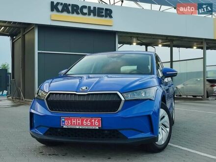 Шкода Enyaq iV 2022 в Луцке на Automoto.ua Синий Шкода Enyaq iV, объемом двигателя 0 л и пробегом 47 тыс. км за 22500 $, фото 1 на Automoto.ua