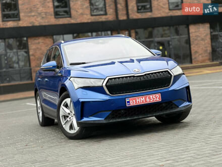 Шкода Enyaq iV 2022 в Виннице на Automoto.ua Синий Шкода Enyaq iV, объемом двигателя 0 л и пробегом 130 тыс. км за 22500 $, фото 1 на Automoto.ua