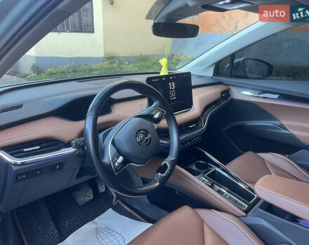 Зелений Шкода Enyaq iV, об'ємом двигуна 0 л та пробігом 100 тис. км за 21000 $, фото 9 на Automoto.ua