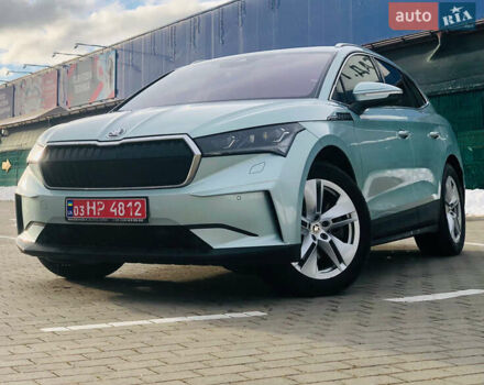 Зеленый Шкода Enyaq iV, объемом двигателя 0 л и пробегом 179 тыс. км за 24950 $, фото 4 на Automoto.ua