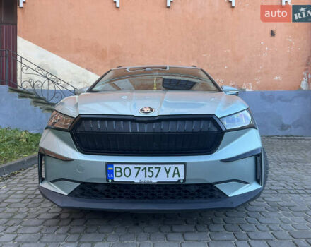 Зелений Шкода Enyaq iV, об'ємом двигуна 0 л та пробігом 100 тис. км за 21000 $, фото 1 на Automoto.ua