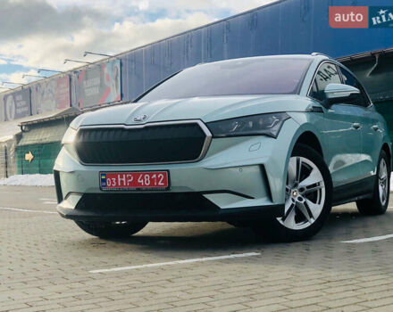 Зеленый Шкода Enyaq iV, объемом двигателя 0 л и пробегом 179 тыс. км за 24950 $, фото 5 на Automoto.ua
