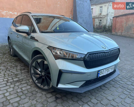 Зелений Шкода Enyaq iV, об'ємом двигуна 0 л та пробігом 100 тис. км за 21000 $, фото 2 на Automoto.ua