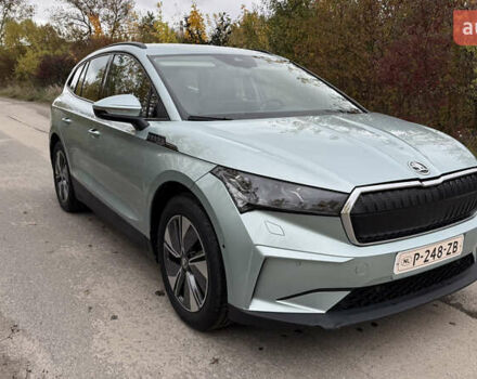 Зеленый Шкода Enyaq iV, объемом двигателя 0 л и пробегом 99 тыс. км за 19800 $, фото 21 на Automoto.ua