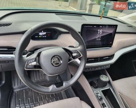 Зелений Шкода Enyaq iV, об'ємом двигуна 0 л та пробігом 27 тис. км за 28000 $, фото 6 на Automoto.ua