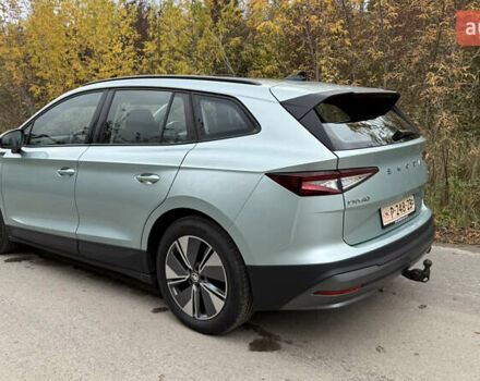 Зеленый Шкода Enyaq iV, объемом двигателя 0 л и пробегом 99 тыс. км за 19800 $, фото 1 на Automoto.ua