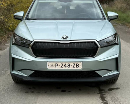 Зеленый Шкода Enyaq iV, объемом двигателя 0 л и пробегом 99 тыс. км за 19800 $, фото 2 на Automoto.ua