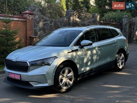 Шкода Enyaq iV 2021 в Львове на Automoto.ua Зеленый Шкода Enyaq iV, объемом двигателя 0 л и пробегом 191 тыс. км за 21063 $, фото 1 на Automoto.ua