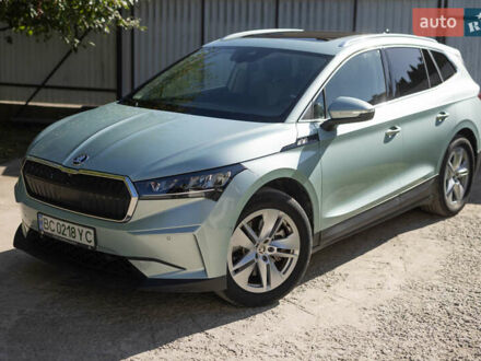Зелений Шкода Enyaq iV, об'ємом двигуна 0 л та пробігом 23 тис. км за 28300 $, фото 1 на Automoto.ua