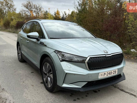 Шкода Enyaq iV 2022 в Ивано-Франковске на Automoto.ua Зеленый Шкода Enyaq iV, объемом двигателя 0 л и пробегом 99 тыс. км за 19800 $, фото 1 на Automoto.ua