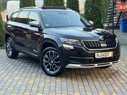 Чорний Шкода Kodiaq Scout, об'ємом двигуна 2 л та пробігом 214 тис. км за 27600 $, фото 1 на Automoto.ua