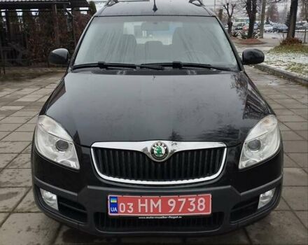 Черный Шкода Roomster Scout, объемом двигателя 1.6 л и пробегом 196 тыс. км за 5950 $, фото 3 на Automoto.ua