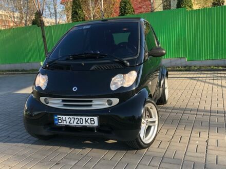 Чорний Смарт Кабріо, об'ємом двигуна 0.7 л та пробігом 125 тис. км за 3999 $, фото 1 на Automoto.ua