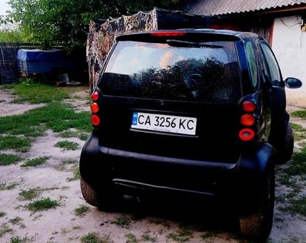 Черный Смарт Сити, объемом двигателя 0.6 л и пробегом 350 тыс. км за 2500 $, фото 1 на Automoto.ua