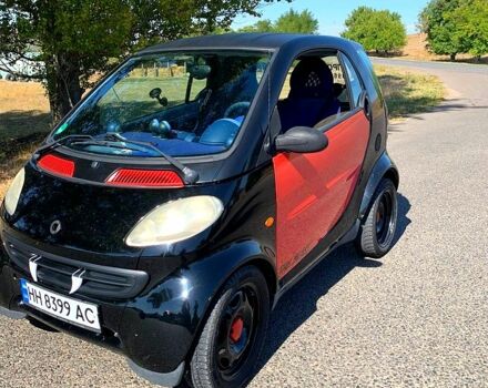 Черный Смарт Сити, объемом двигателя 0.6 л и пробегом 150 тыс. км за 2800 $, фото 4 на Automoto.ua