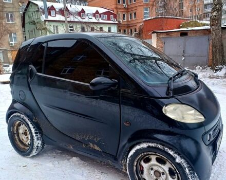 Черный Смарт Сити, объемом двигателя 0.6 л и пробегом 134 тыс. км за 2750 $, фото 1 на Automoto.ua
