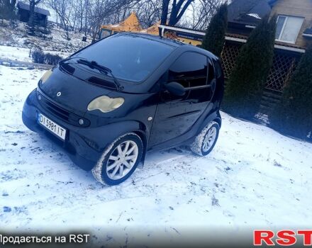 Черный Смарт Сити, объемом двигателя 0.6 л и пробегом 267 тыс. км за 2650 $, фото 1 на Automoto.ua