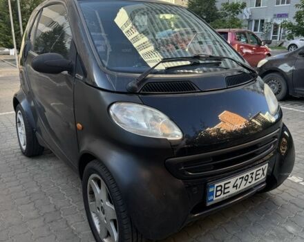 Черный Смарт Сити, объемом двигателя 0.6 л и пробегом 217 тыс. км за 3200 $, фото 1 на Automoto.ua