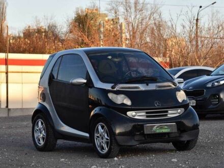 Черный Смарт Сити, объемом двигателя 0.8 л и пробегом 331 тыс. км за 2899 $, фото 1 на Automoto.ua