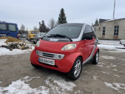 Красный Смарт Сити, объемом двигателя 0.8 л и пробегом 162 тыс. км за 3200 $, фото 1 на Automoto.ua