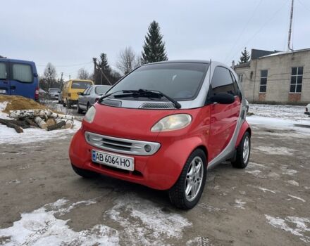 Красный Смарт Сити, объемом двигателя 0.8 л и пробегом 162 тыс. км за 3200 $, фото 1 на Automoto.ua