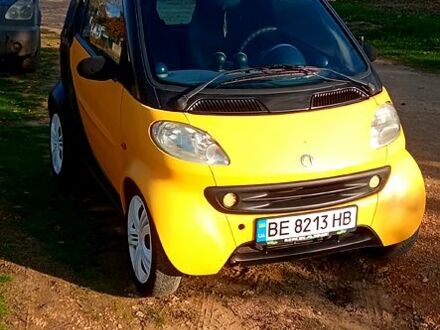 Желтый Смарт Сити, объемом двигателя 0.6 л и пробегом 200 тыс. км за 2399 $, фото 1 на Automoto.ua