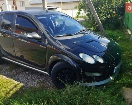 Чорний Смарт Forfour, об'ємом двигуна 1.3 л та пробігом 250 тис. км за 3599 $, фото 5 на Automoto.ua