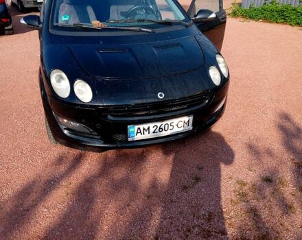 Чорний Смарт Forfour, об'ємом двигуна 1.1 л та пробігом 220 тис. км за 3500 $, фото 1 на Automoto.ua