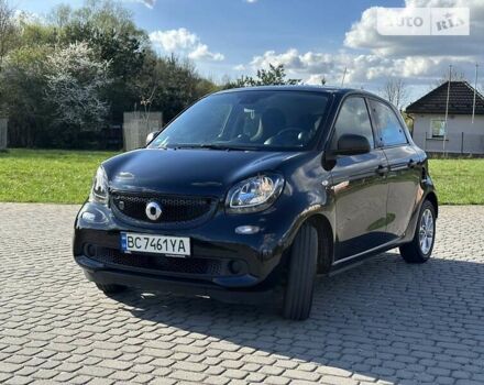 Чорний Смарт Forfour, об'ємом двигуна 0 л та пробігом 43 тис. км за 10099 $, фото 6 на Automoto.ua