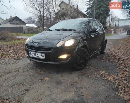 Чорний Смарт Forfour, об'ємом двигуна 1.3 л та пробігом 240 тис. км за 2699 $, фото 1 на Automoto.ua