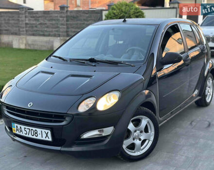 Чорний Смарт Forfour, об'ємом двигуна 1.12 л та пробігом 190 тис. км за 3390 $, фото 1 на Automoto.ua