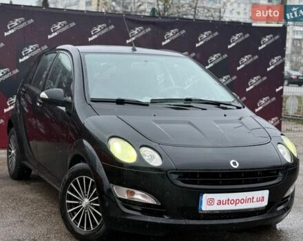 Чорний Смарт Forfour, об'ємом двигуна 1.12 л та пробігом 224 тис. км за 3900 $, фото 1 на Automoto.ua