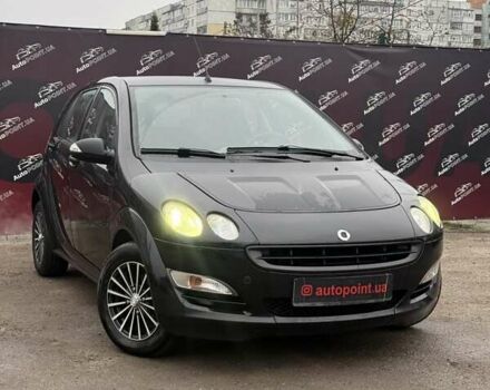 Чорний Смарт Forfour, об'ємом двигуна 1.12 л та пробігом 224 тис. км за 4600 $, фото 1 на Automoto.ua