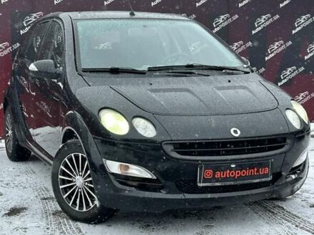 Чорний Смарт Forfour, об'ємом двигуна 1.12 л та пробігом 224 тис. км за 3900 $, фото 1 на Automoto.ua