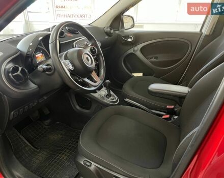 Червоний Смарт Forfour, об'ємом двигуна 0.9 л та пробігом 140 тис. км за 7990 $, фото 16 на Automoto.ua