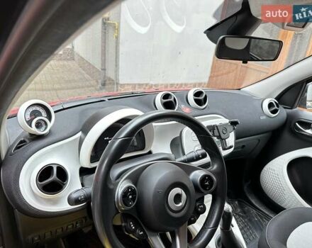 Смарт Форфор 2016 в Жмеренке на Automoto.ua Красный Смарт Форфор, объемом двигателя 1 л и пробегом 65 тыс. км за 8200 $, фото 10 на Automoto.ua